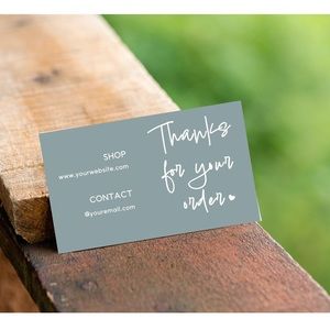 Thank You Cards (personalize) Quantity: 24